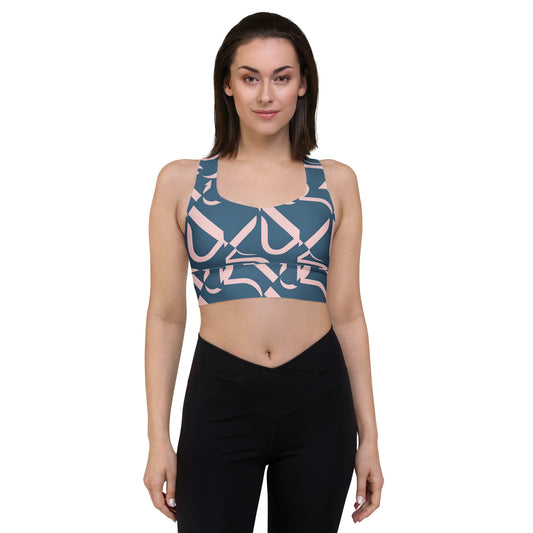 Longline sports bra