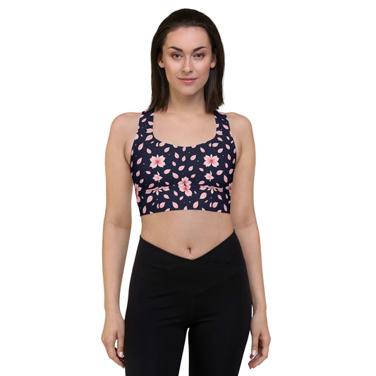 Longline sports bra