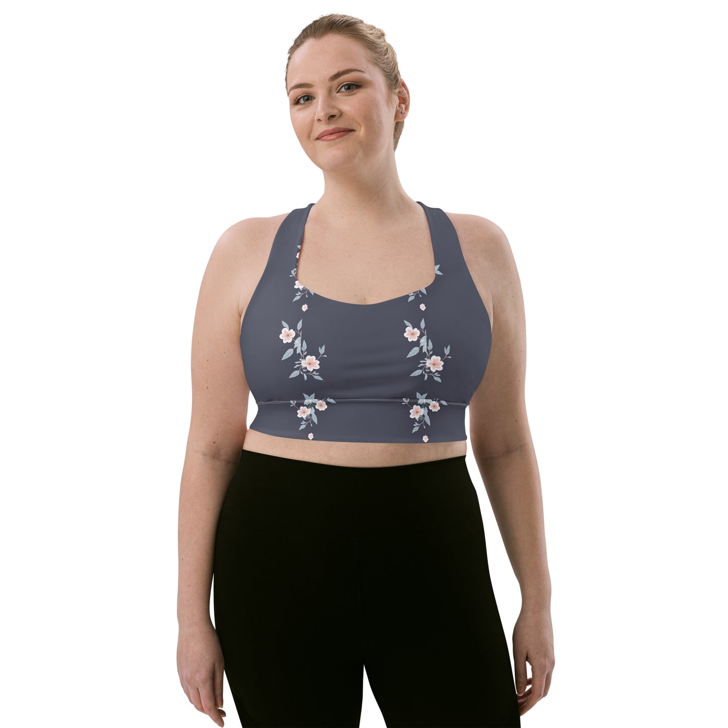 Longline sports bra