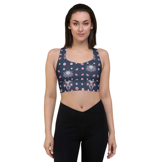 Longline sports bra