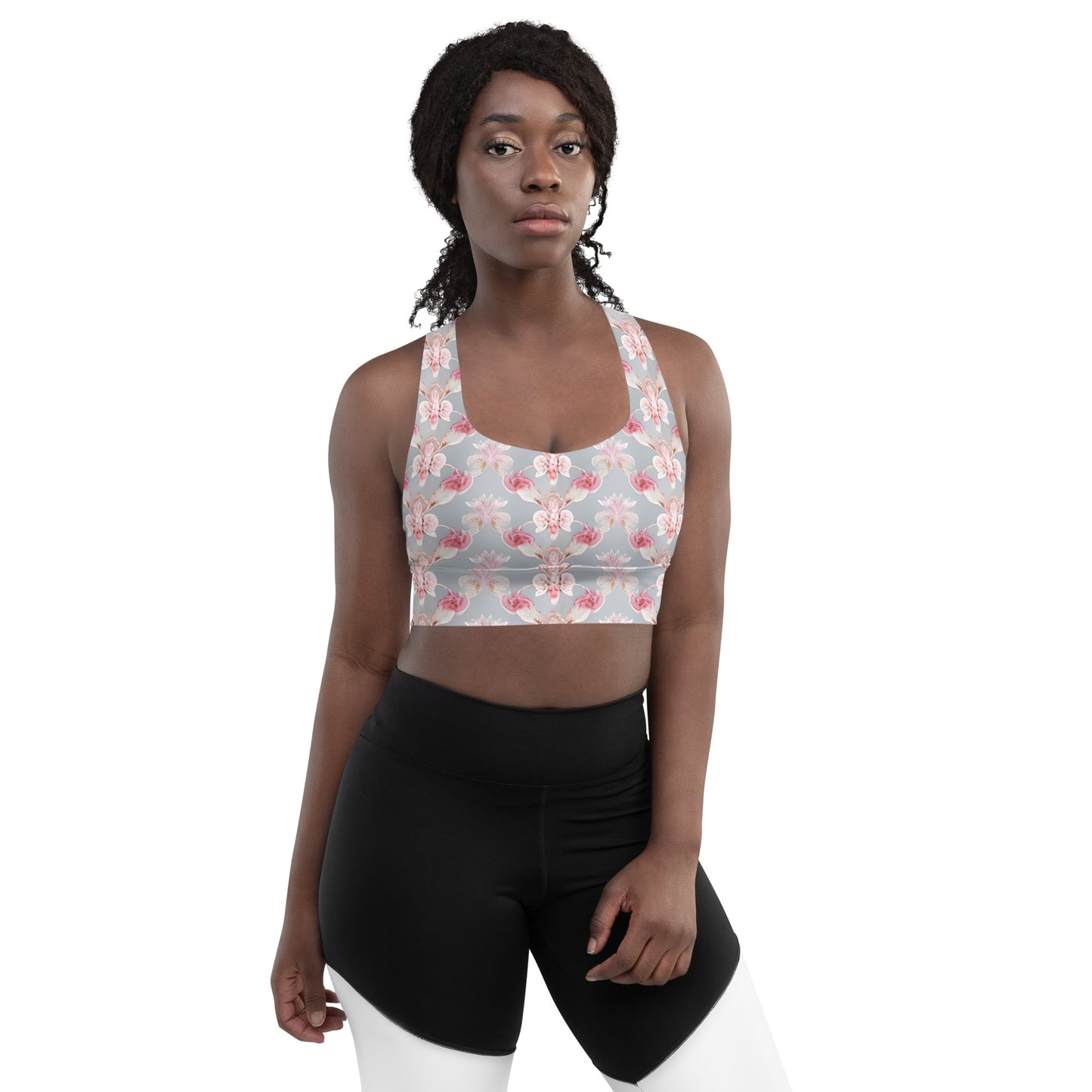 Longline sports bra