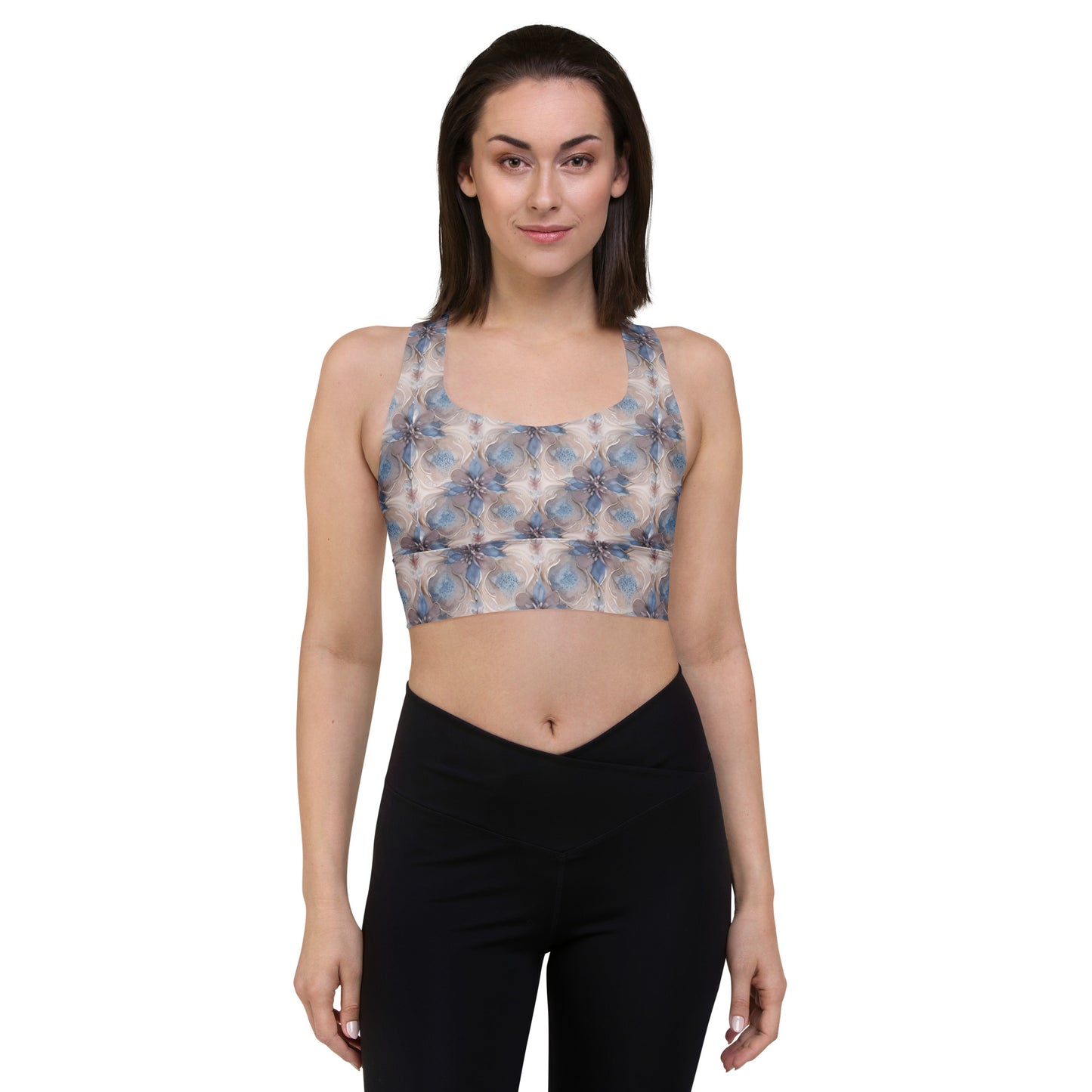 Longline sports bra