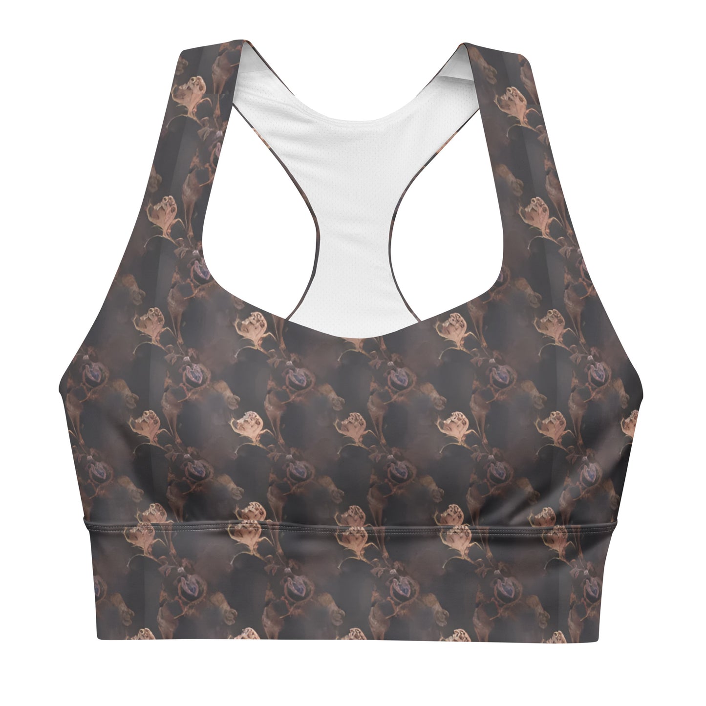 Longline sports bra