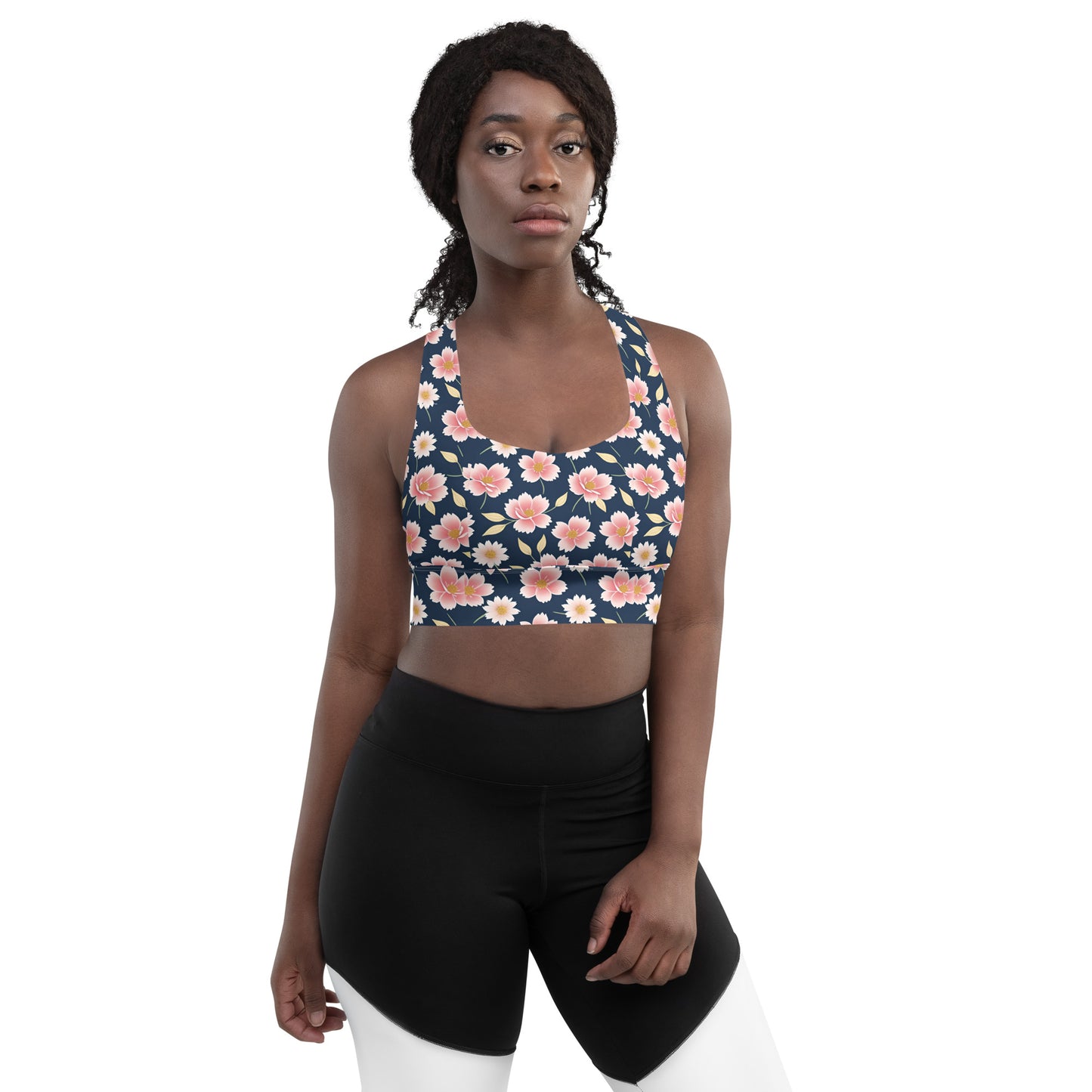 Longline sports bra