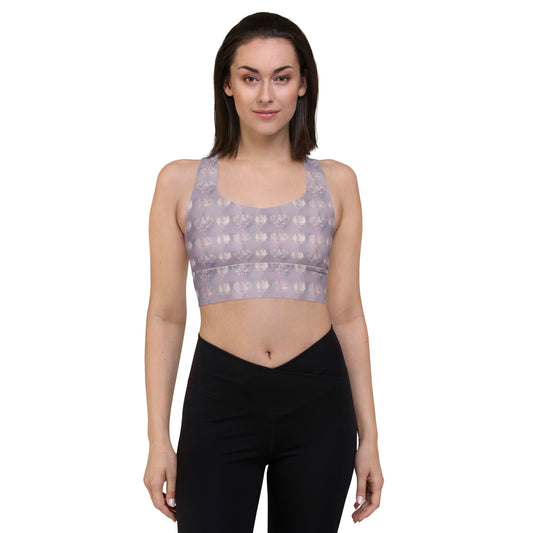 Longline sports bra