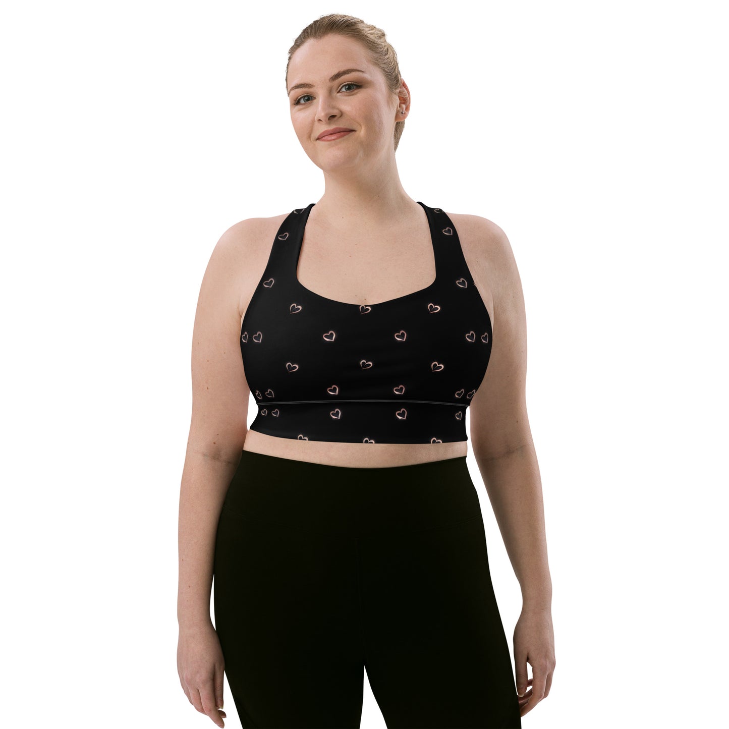 Longline sports bra