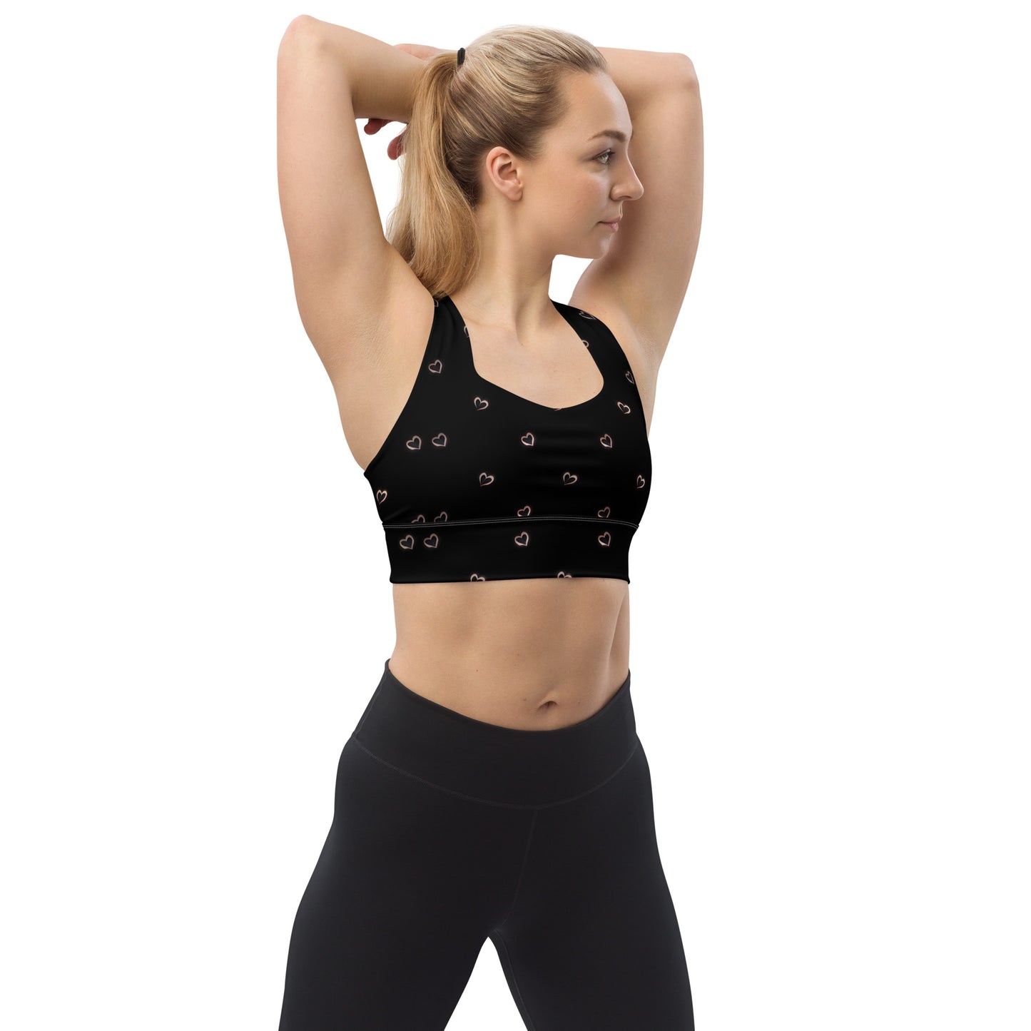 Longline sports bra