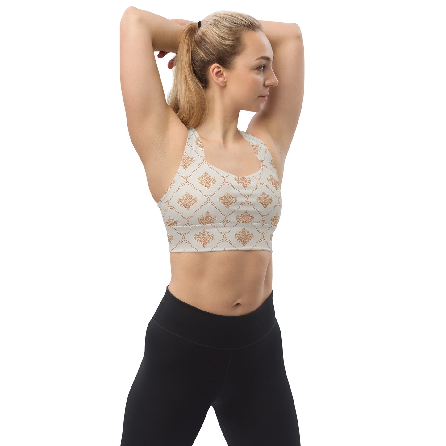 Longline sports bra