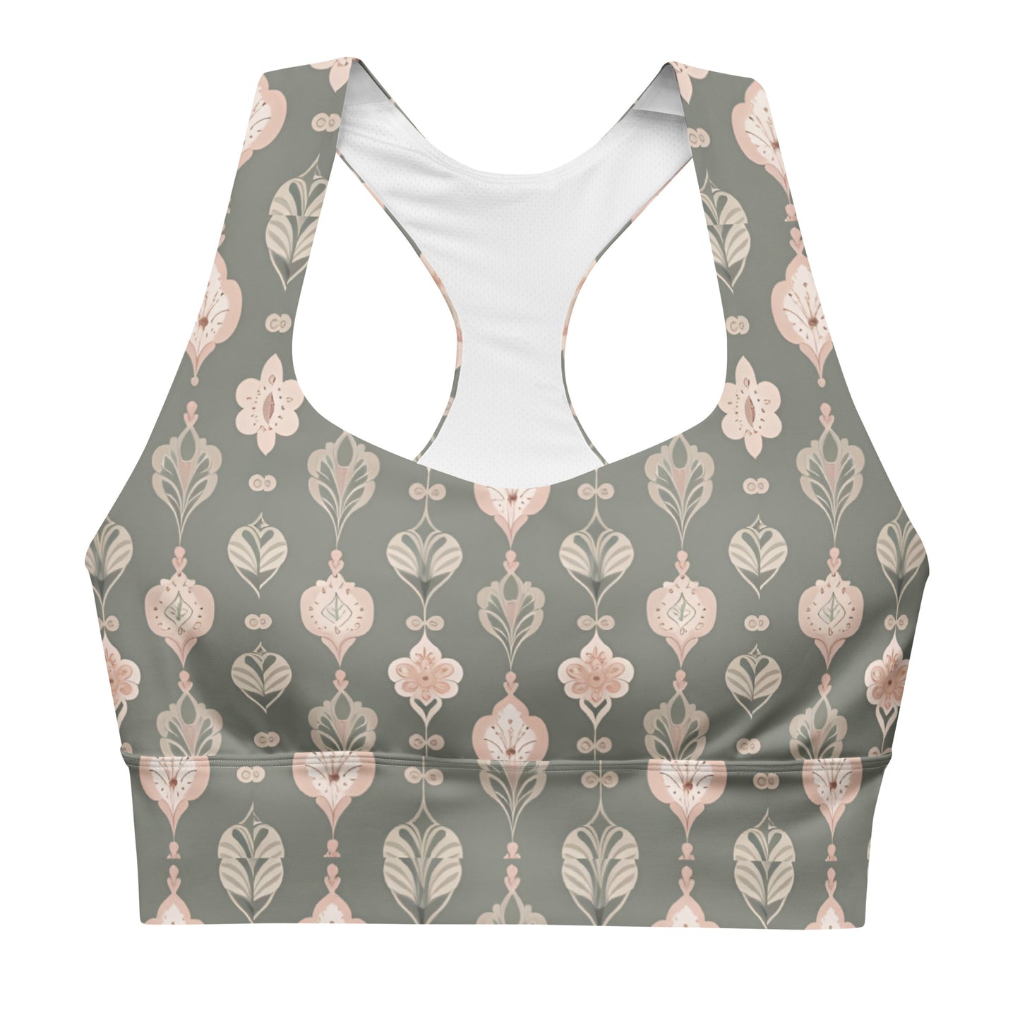 Longline sports bra