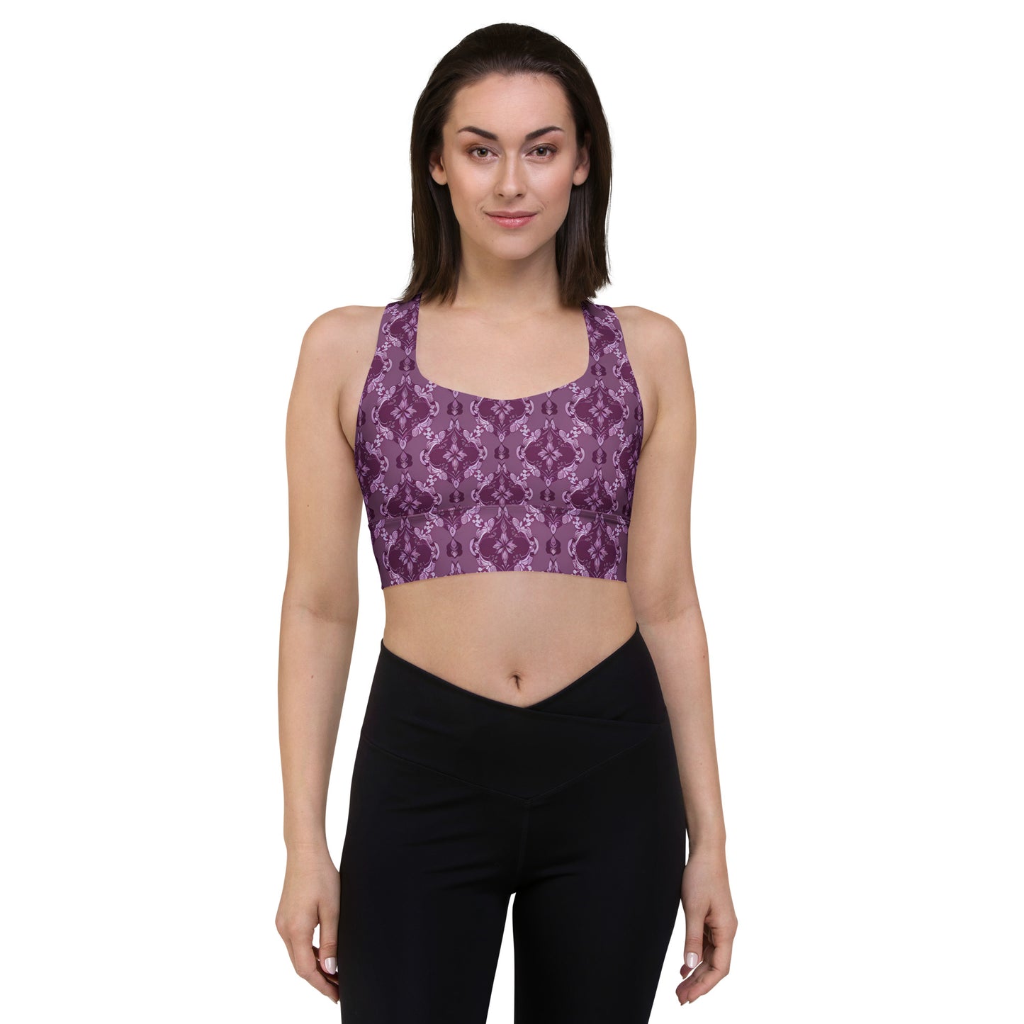 Longline sports bra