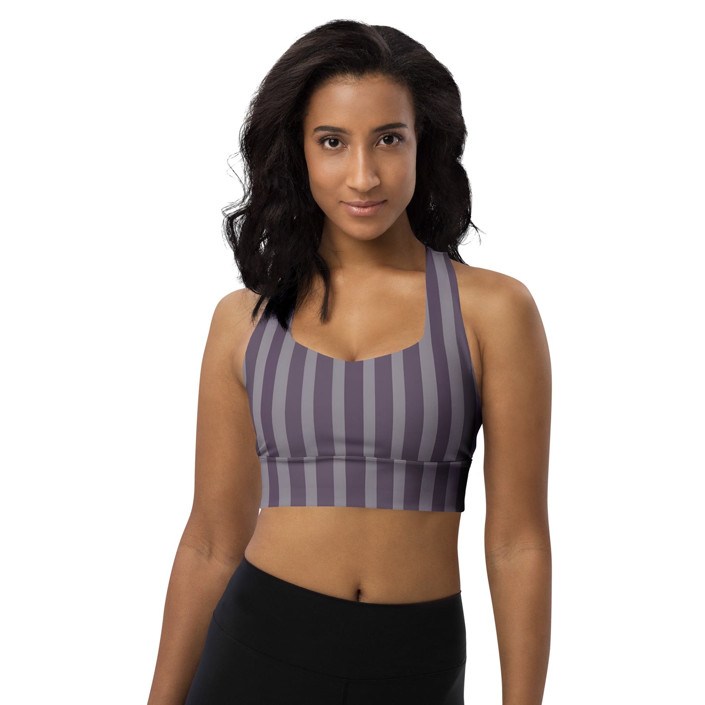 Longline sports bra