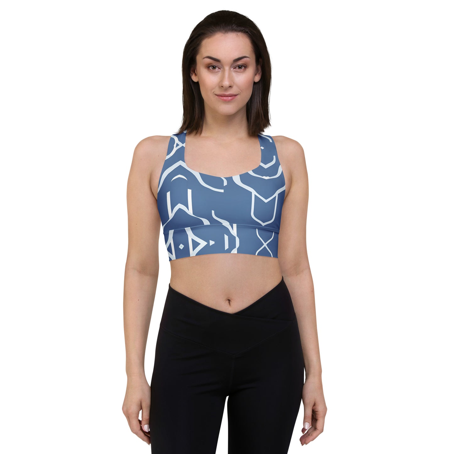 Longline sports bra