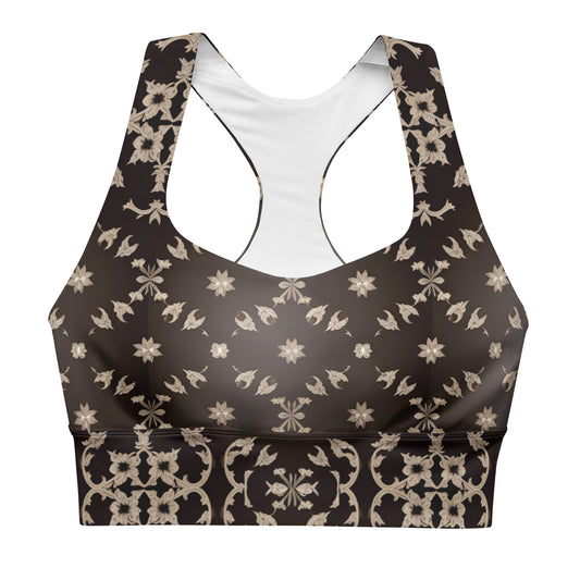 Longline sports bra