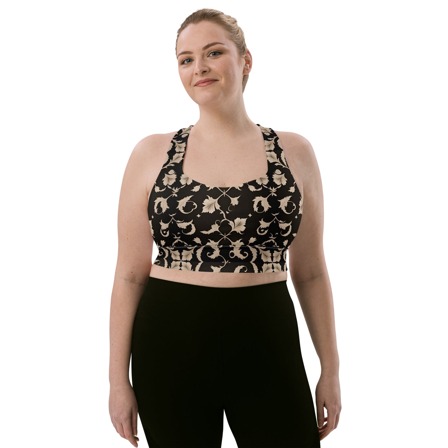 Longline sports bra