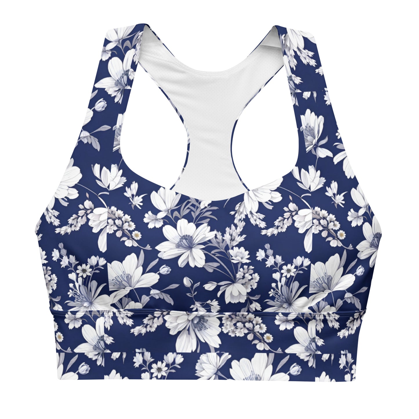 Longline sports bra