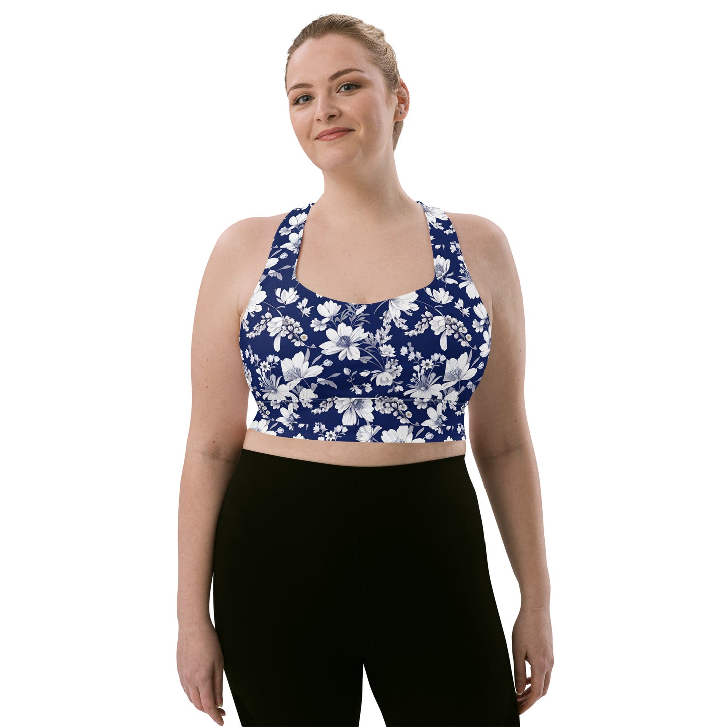 Longline sports bra