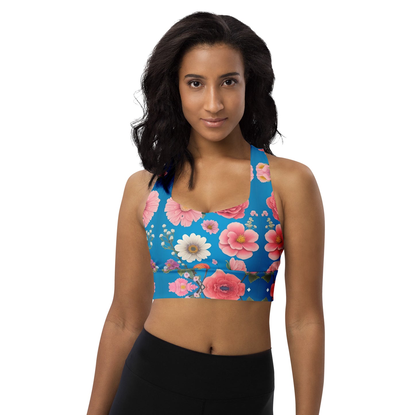 Longline sports bra