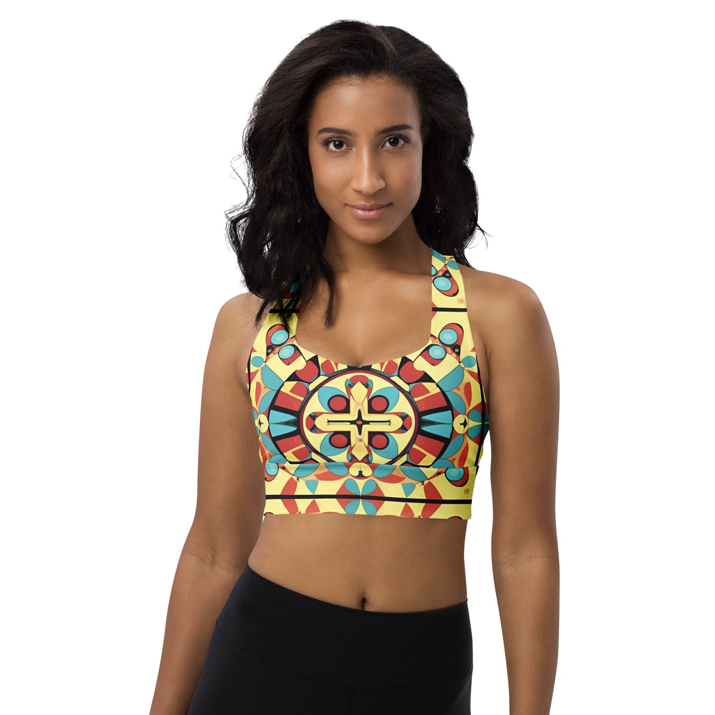 Longline sports bra