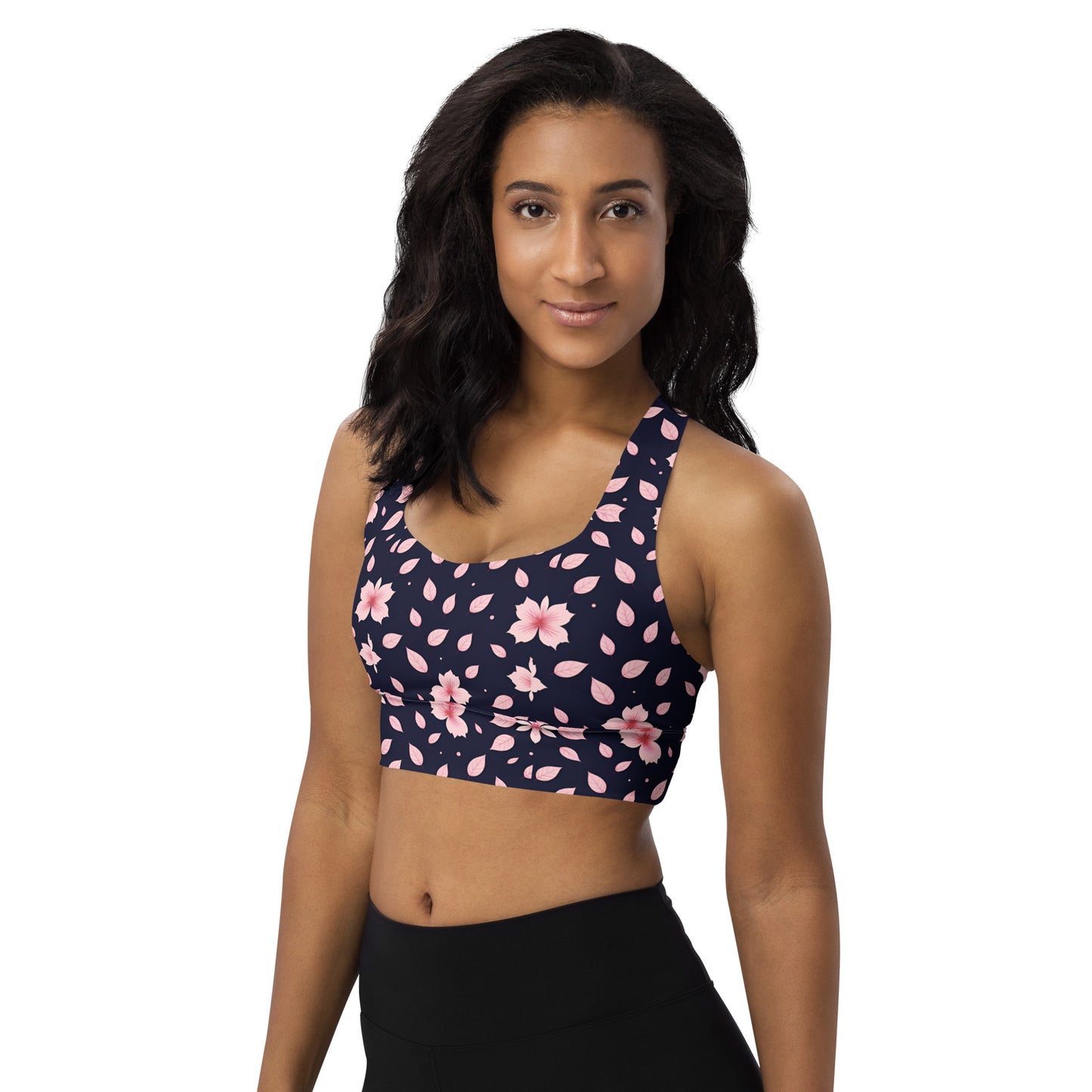 Longline sports bra