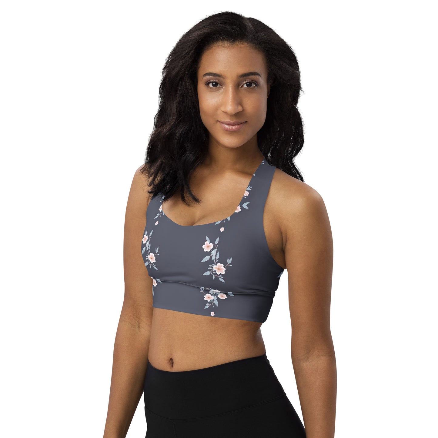 Longline sports bra