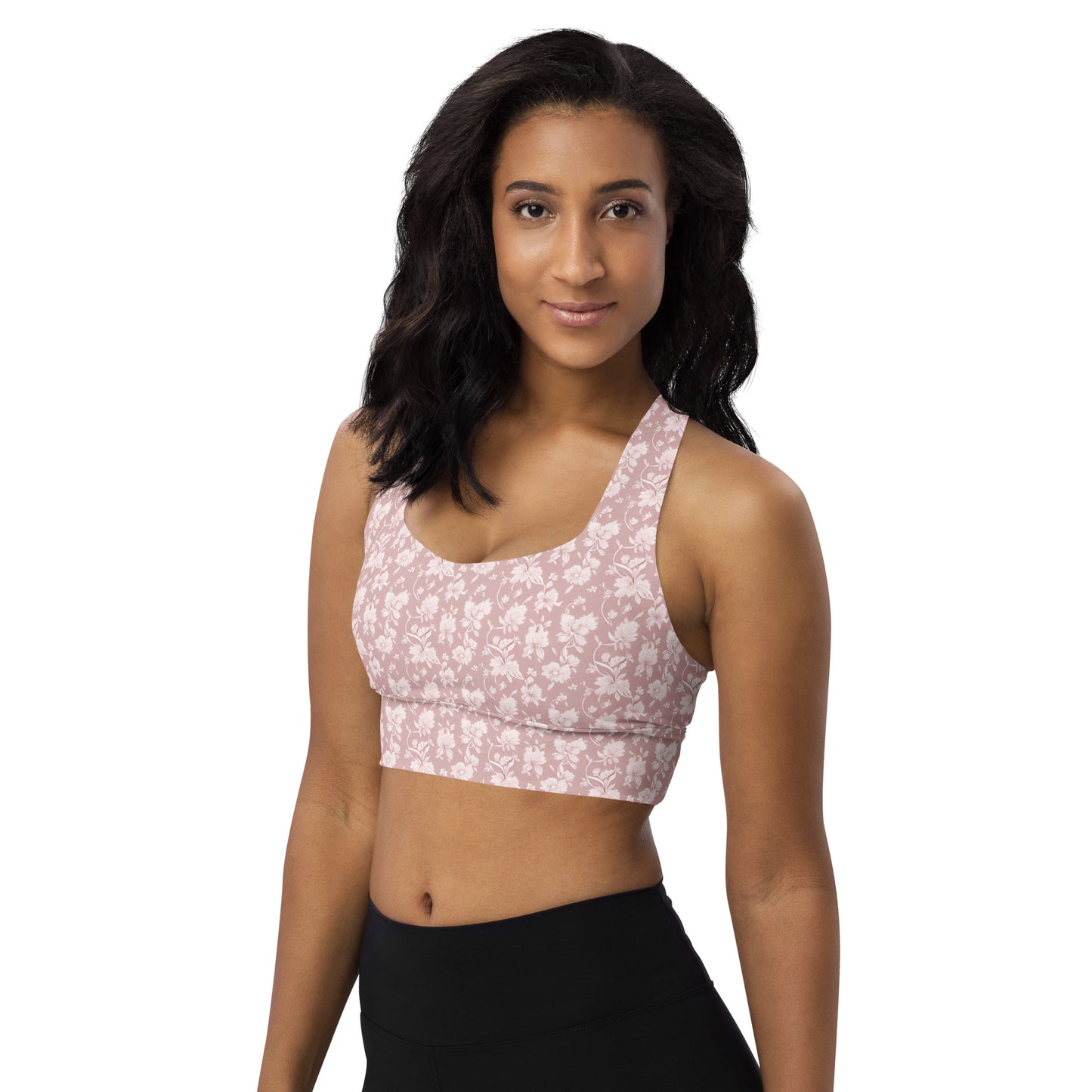 Longline sports bra