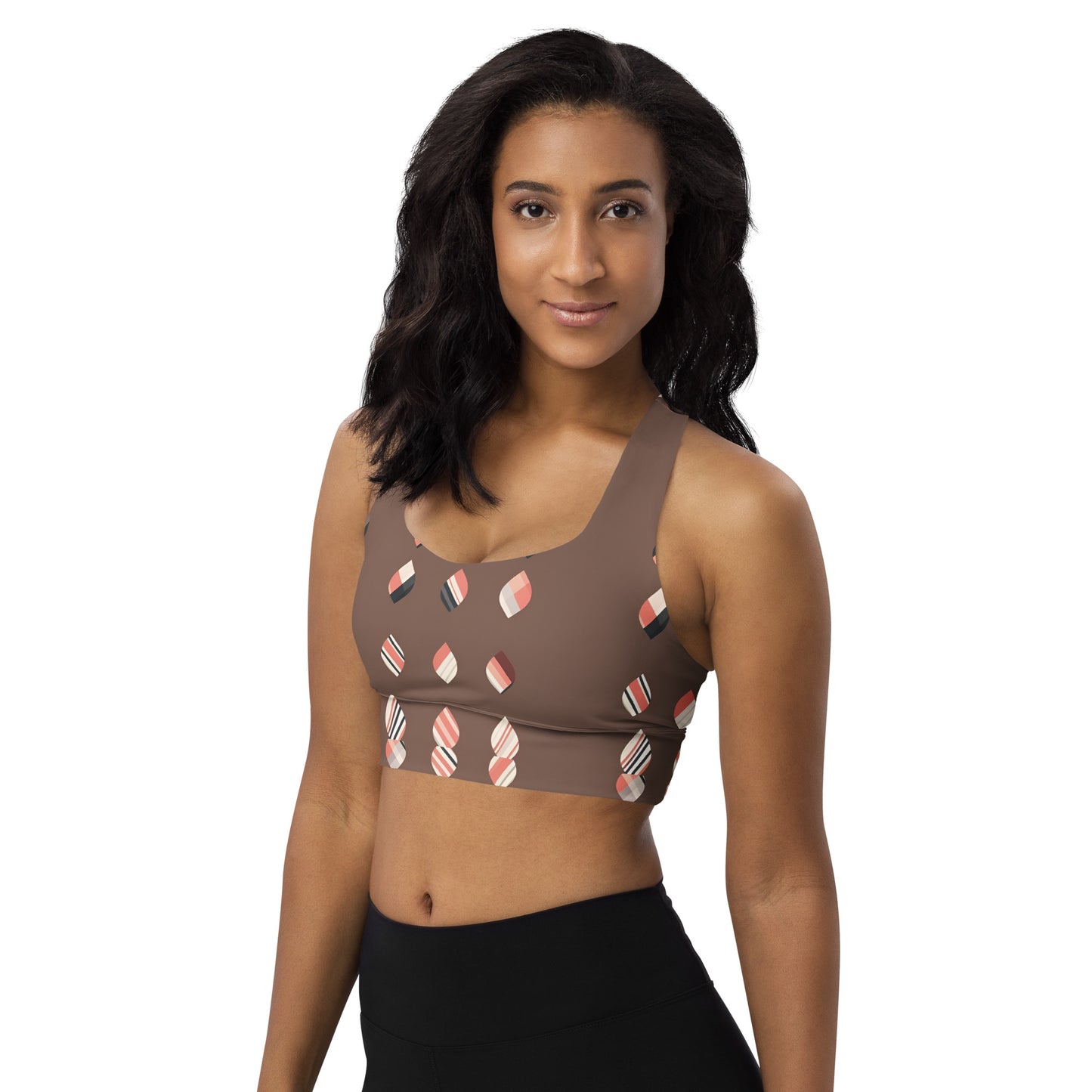 Longline sports bra