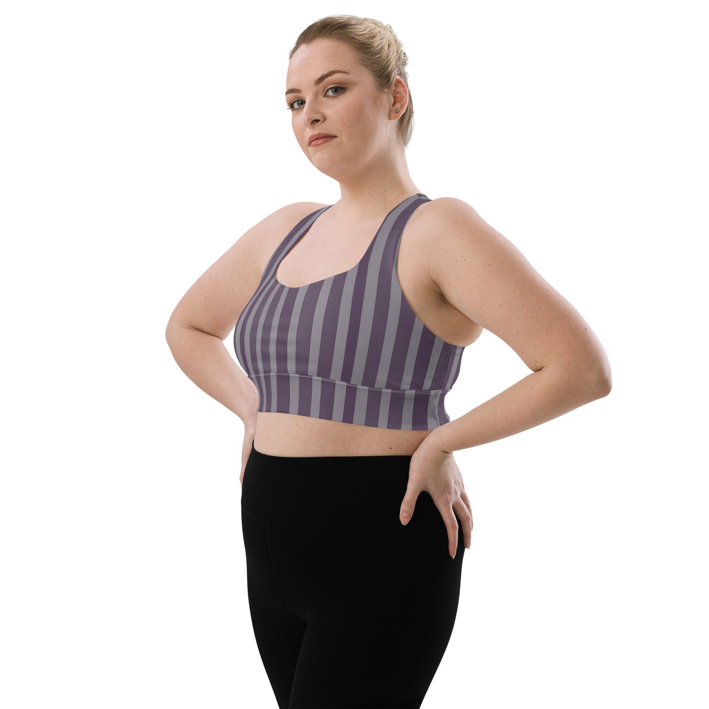 Longline sports bra