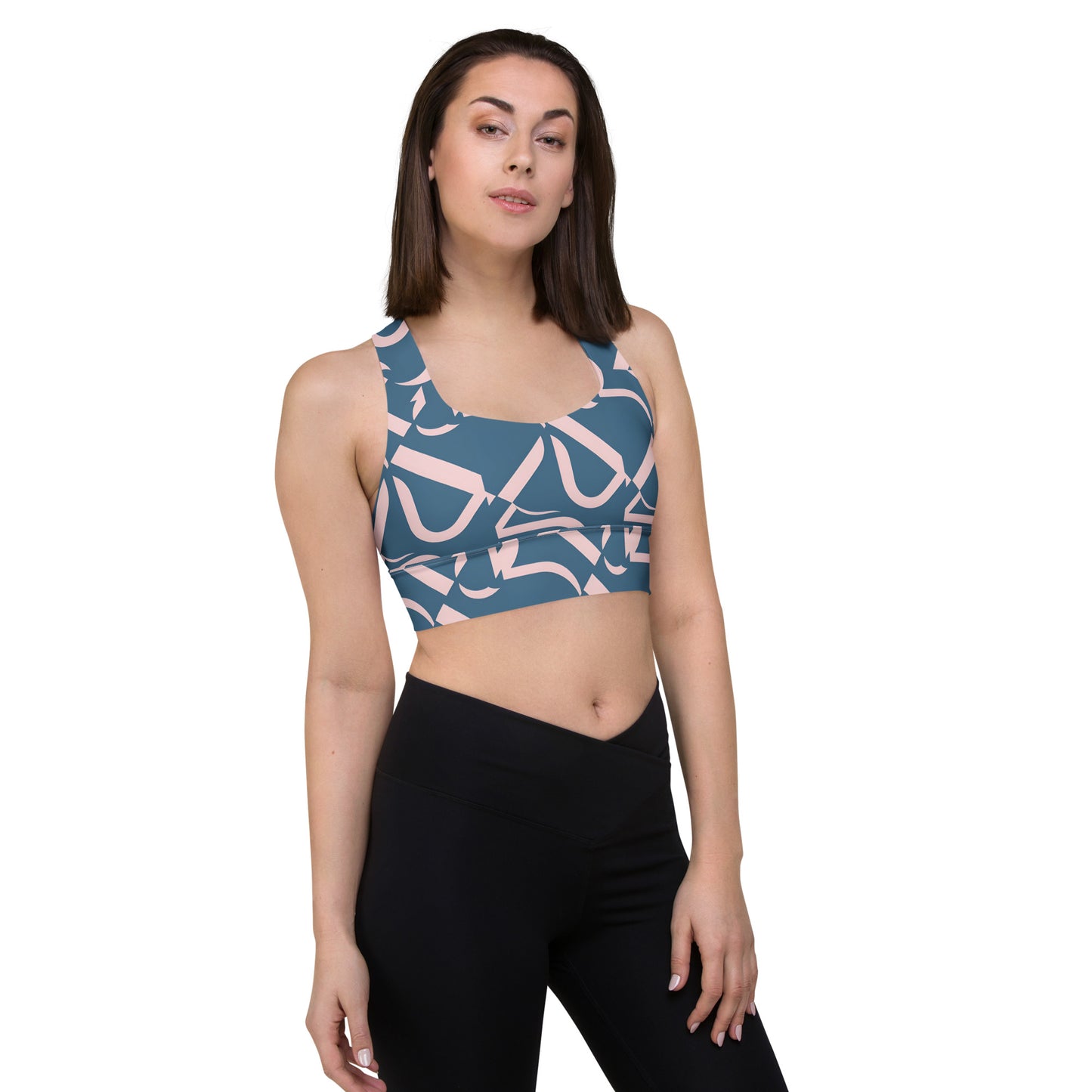 Longline sports bra