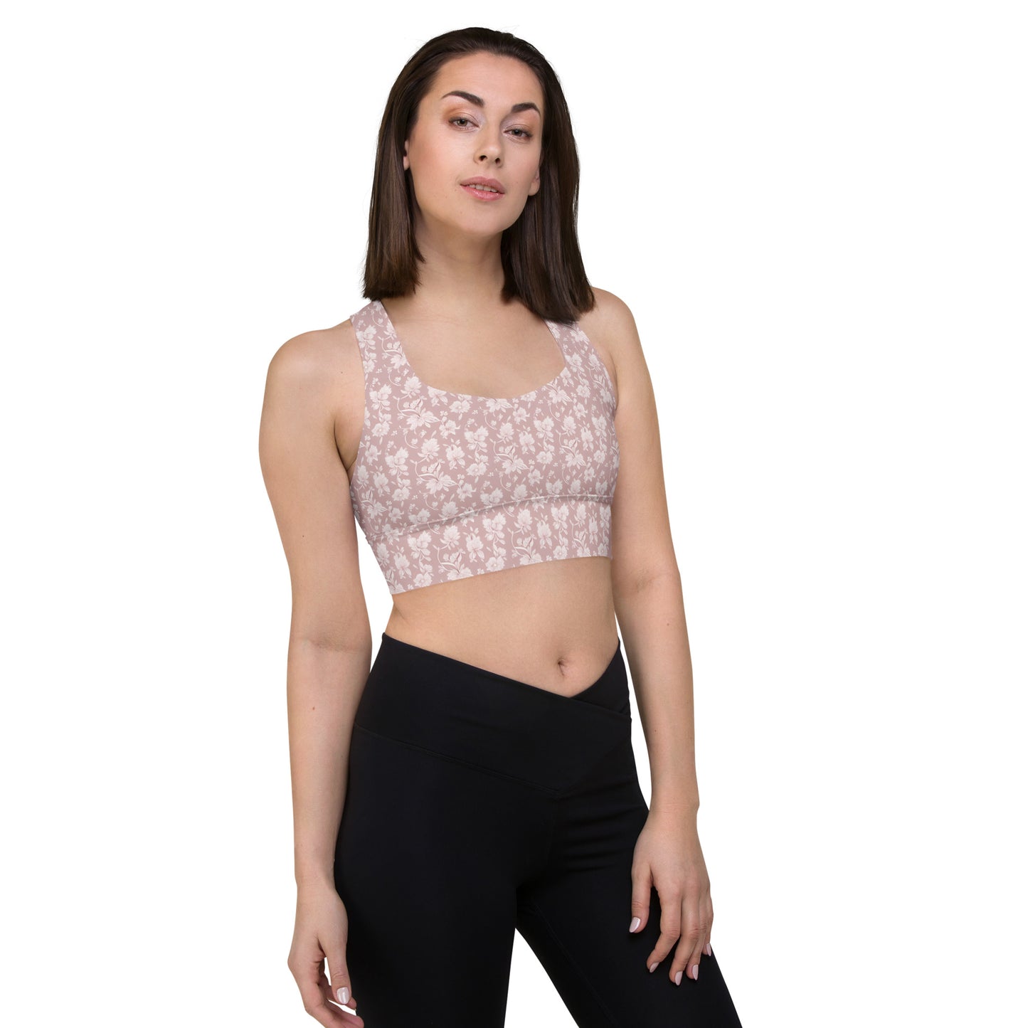 Longline sports bra