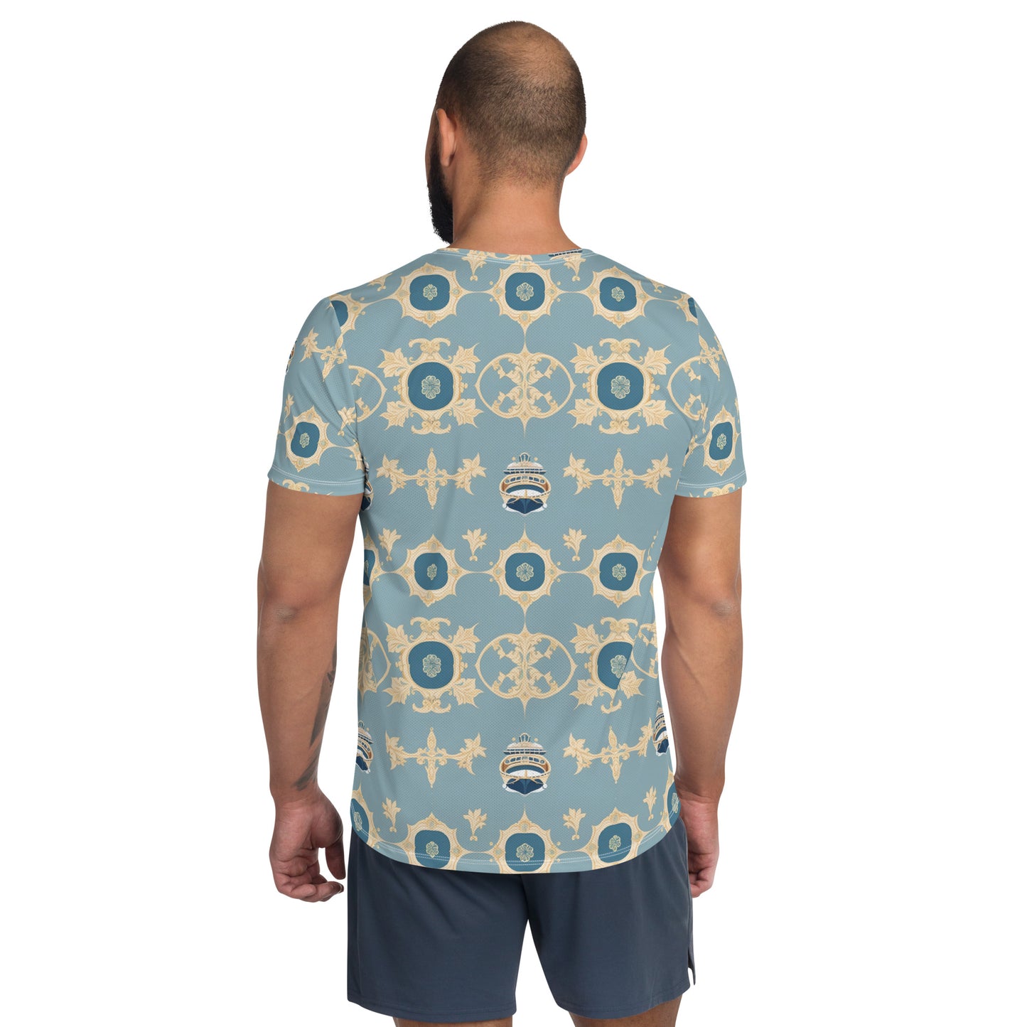 All-Over Print Men's Athletic T-shirt