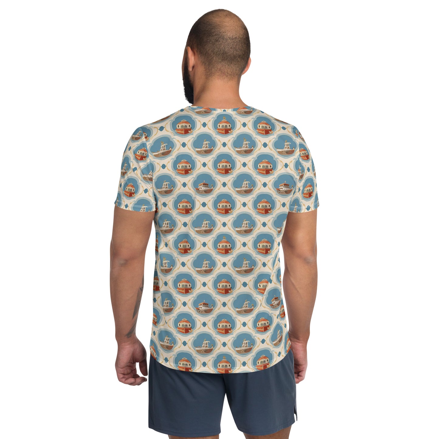 All-Over Print Men's Athletic T-shirt