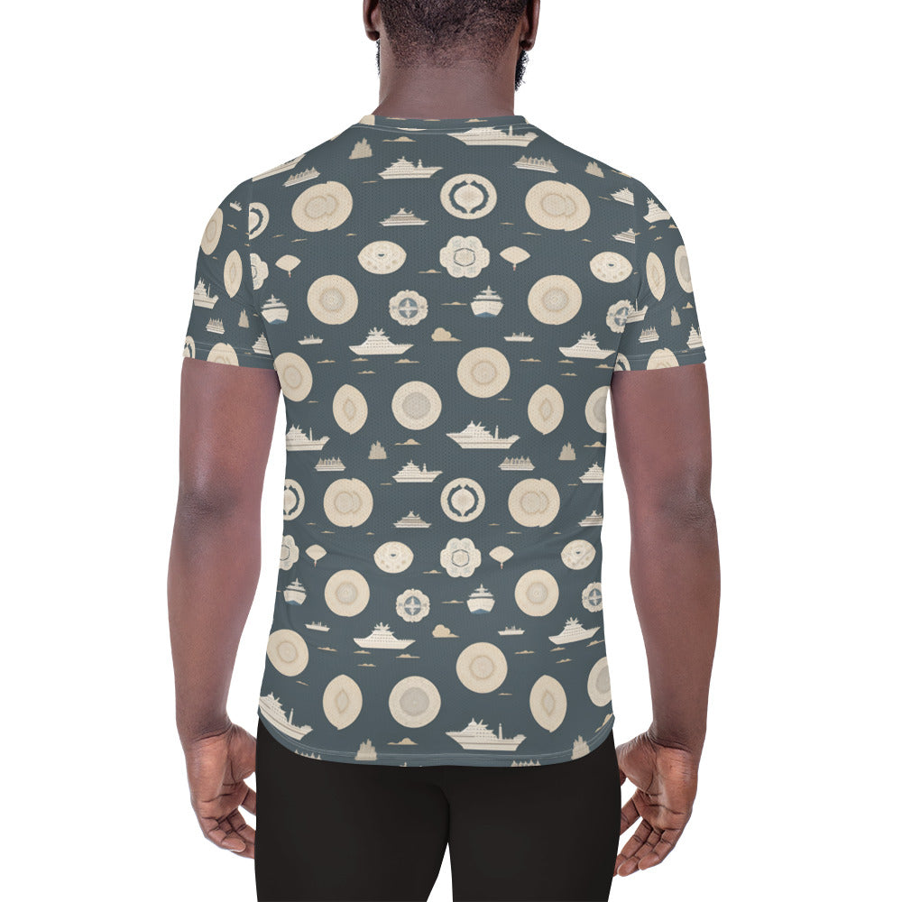 All-Over Print Men's Athletic T-shirt