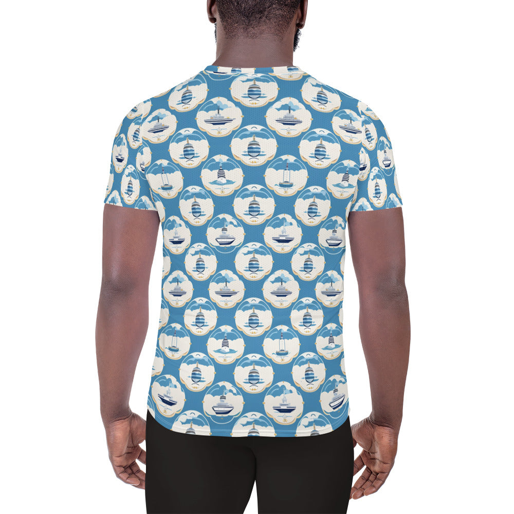 All-Over Print Men's Athletic T-shirt