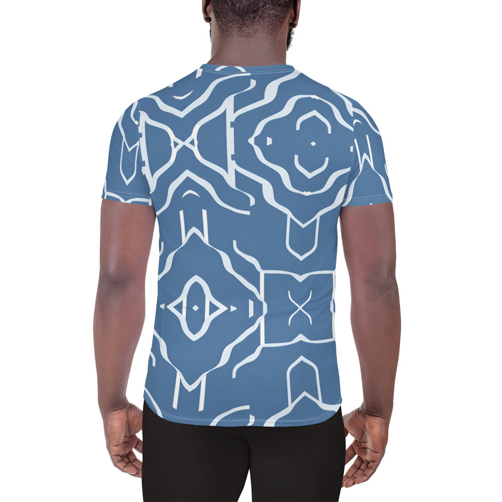 All-Over Print Men's Athletic T-shirt