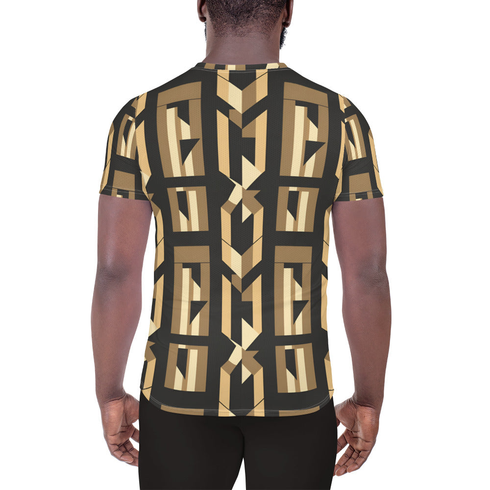 All-Over Print Men's Athletic T-shirt