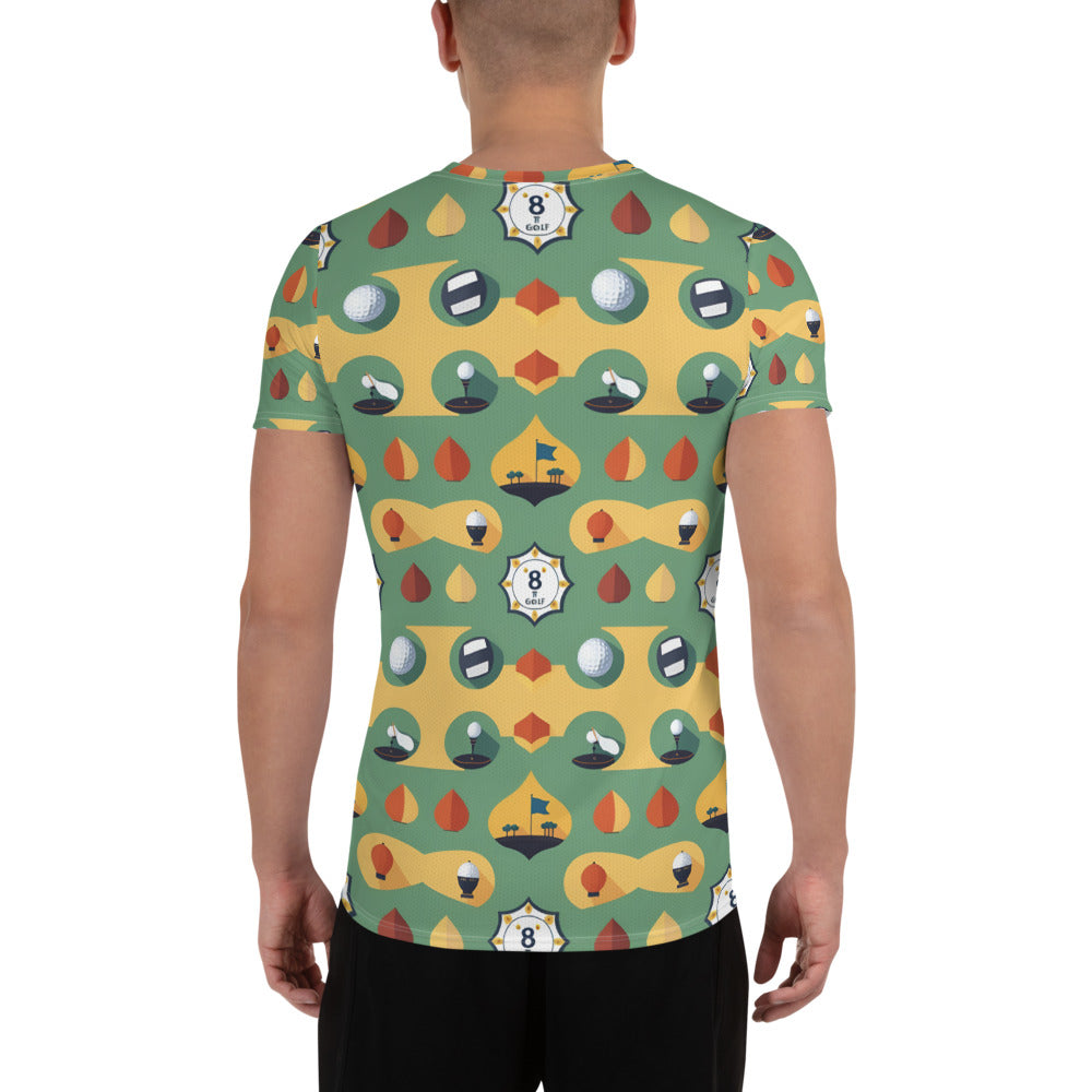 All-Over Print Men's Athletic T-shirt