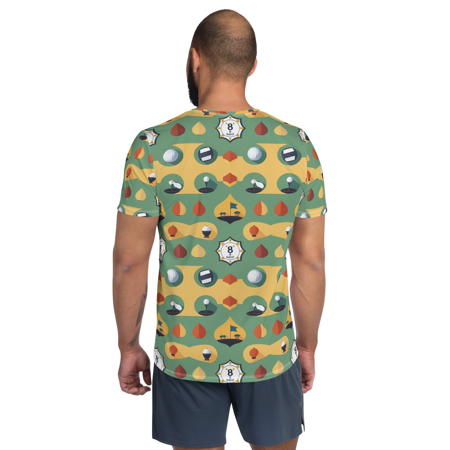 All-Over Print Men's Athletic T-shirt