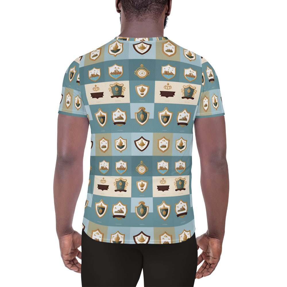 All-Over Print Men's Athletic T-shirt