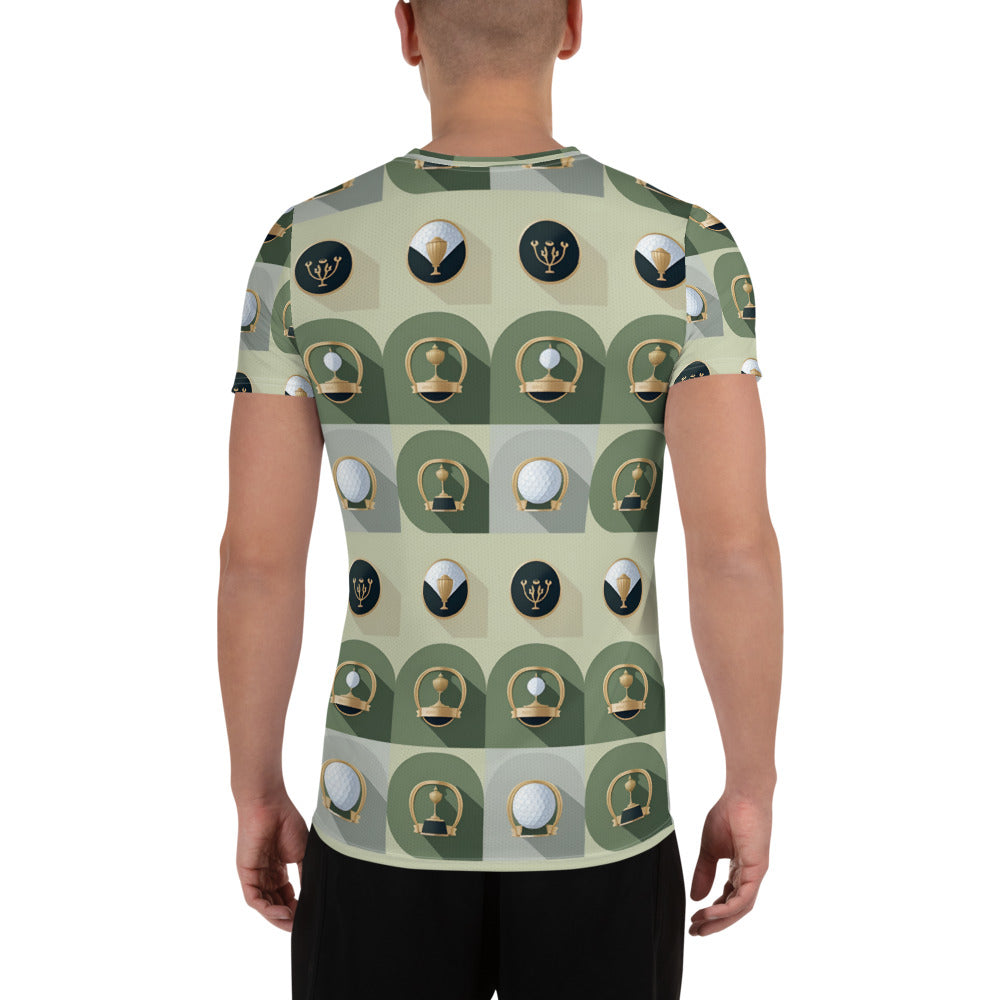 All-Over Print Men's Athletic T-shirt