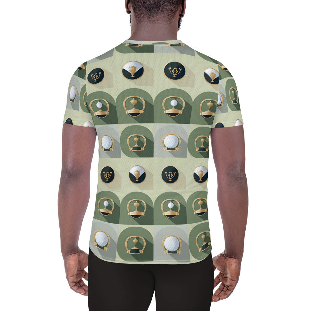 All-Over Print Men's Athletic T-shirt