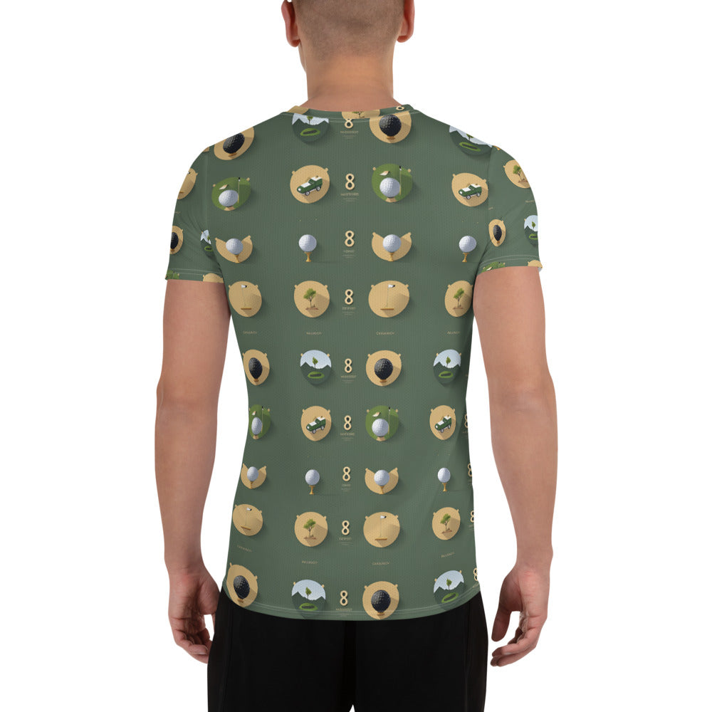 All-Over Print Men's Athletic T-shirt