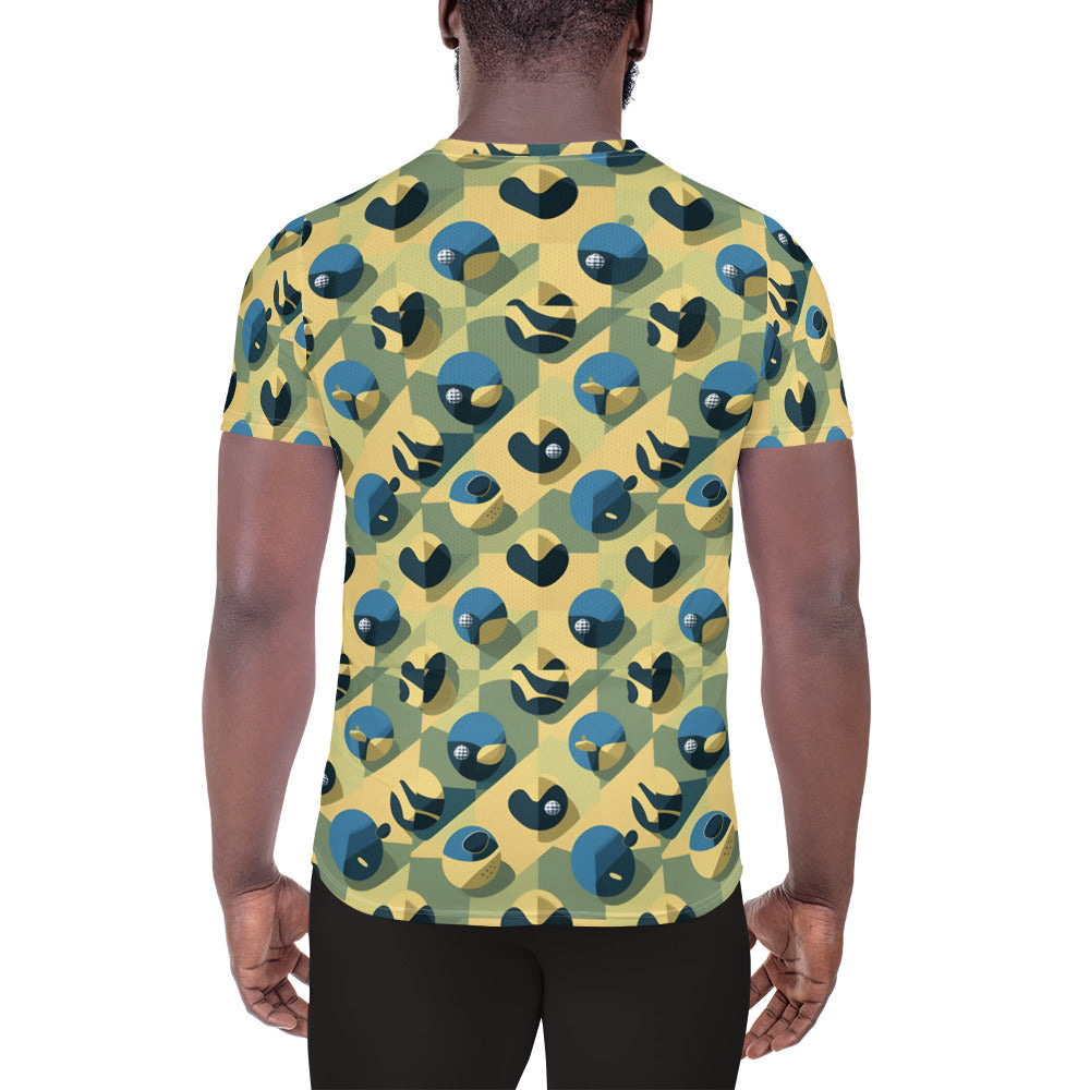 All-Over Print Men's Athletic T-shirt