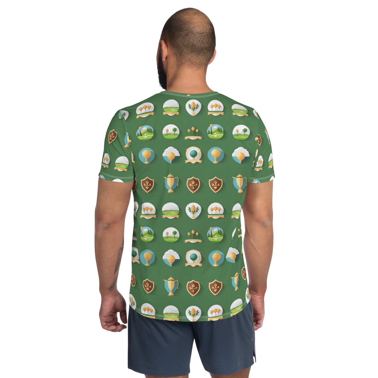 All-Over Print Men's Athletic T-shirt