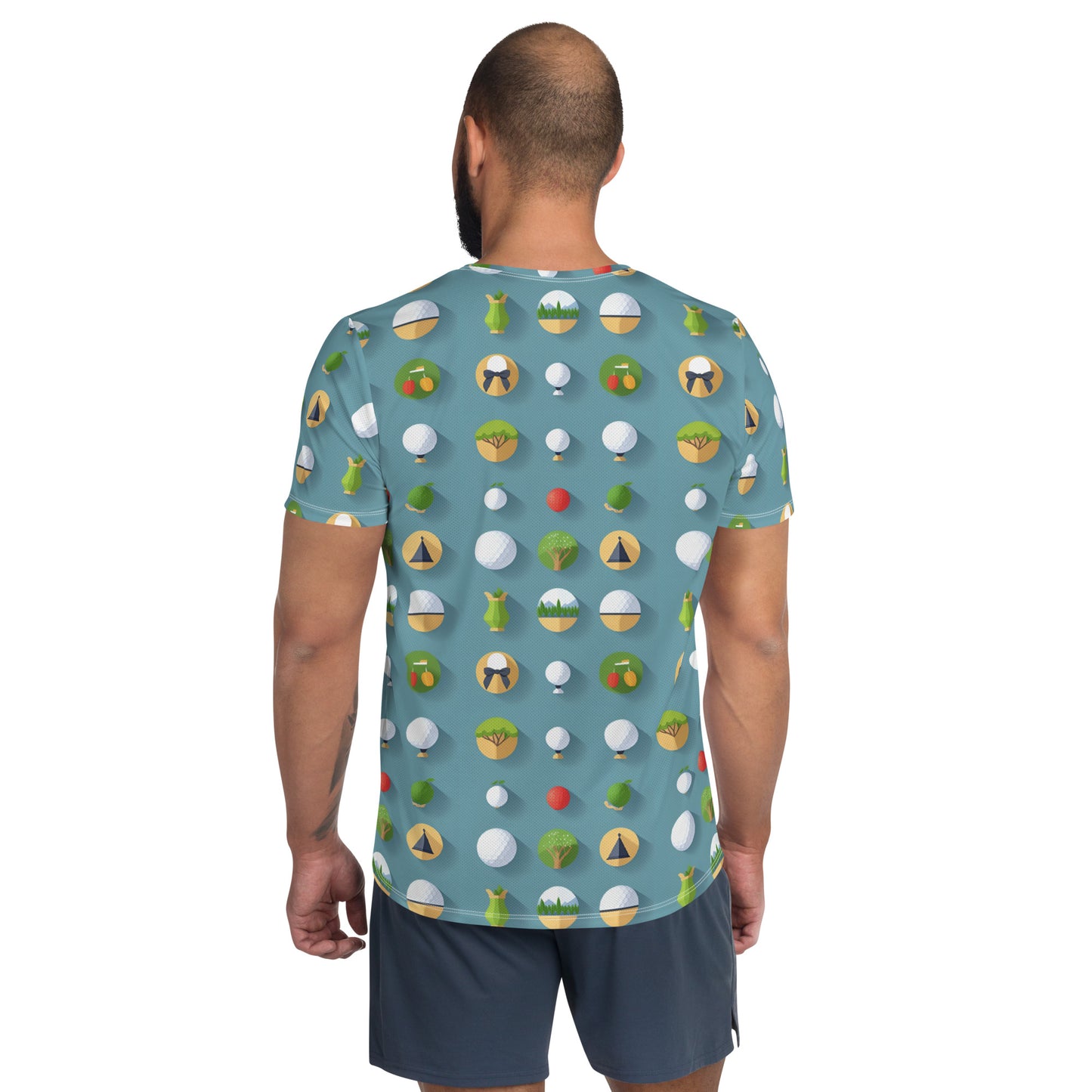 All-Over Print Men's Athletic T-shirt