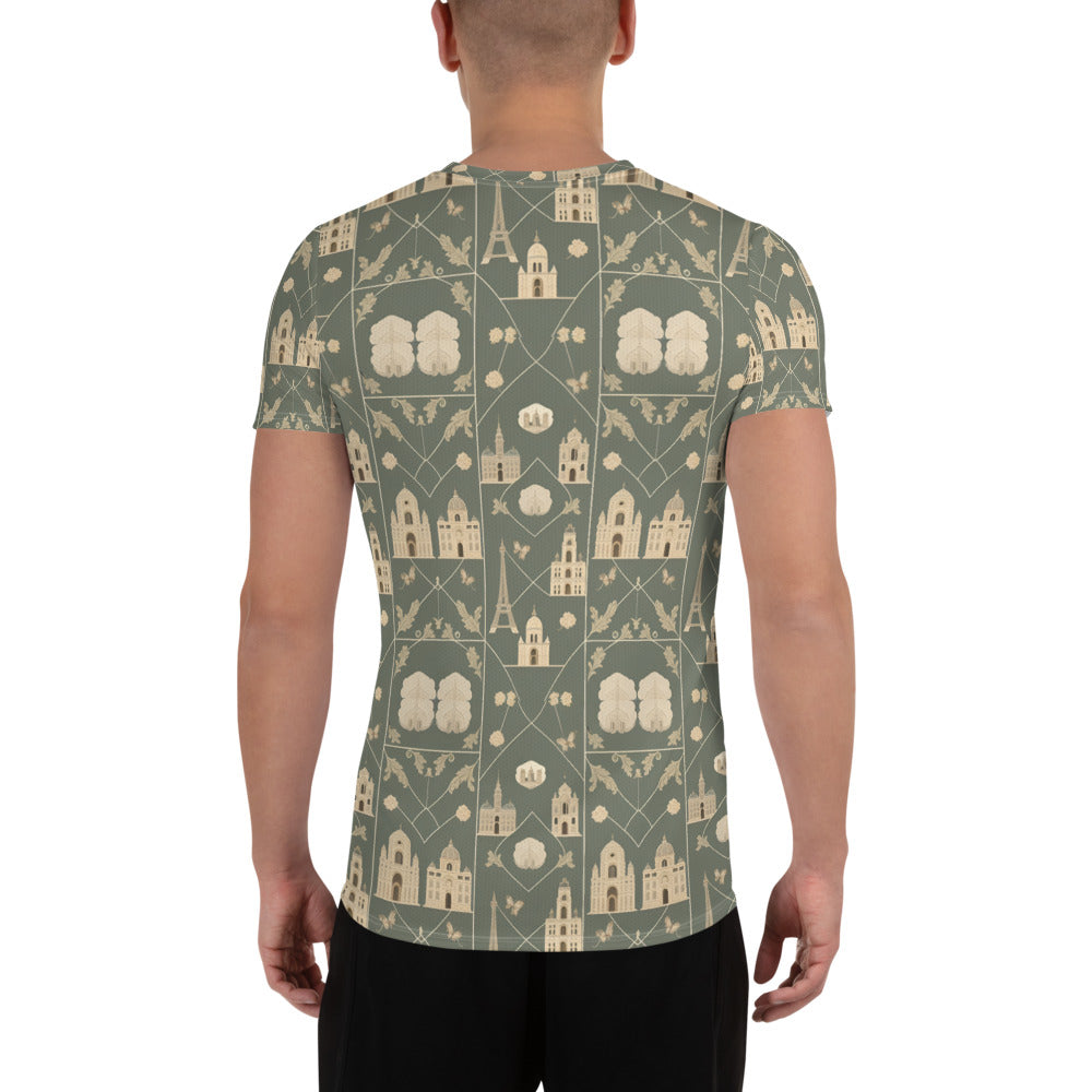 All-Over Print Men's Athletic T-shirt