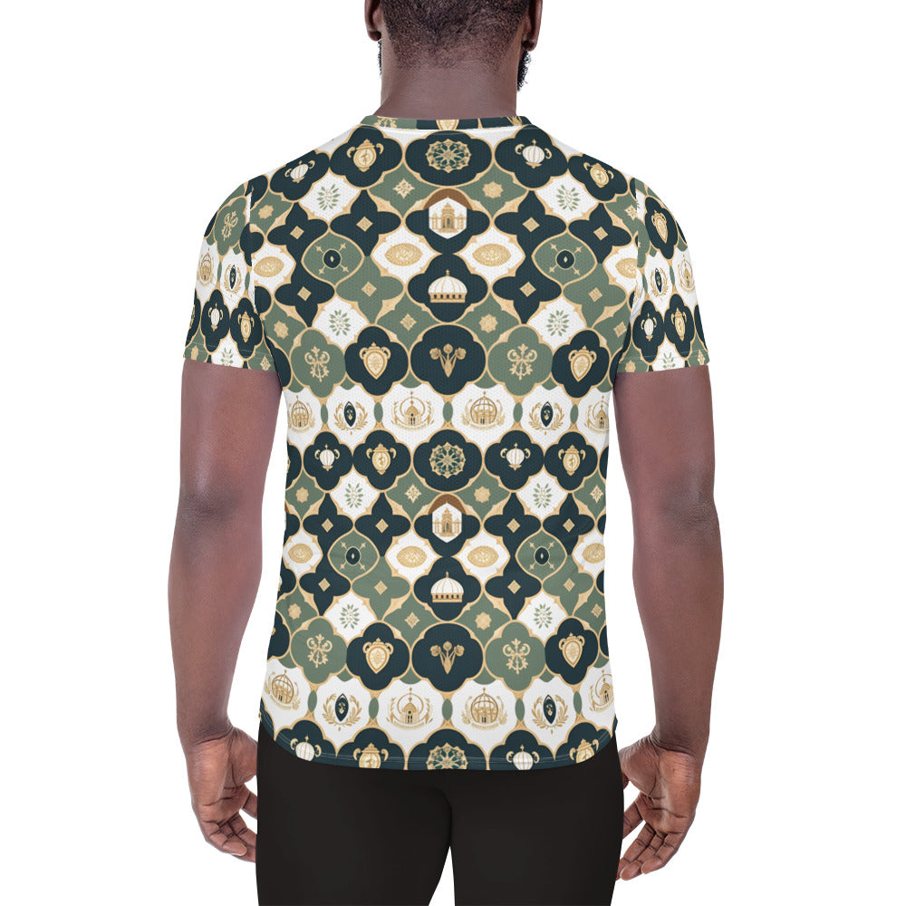 All-Over Print Men's Athletic T-shirt