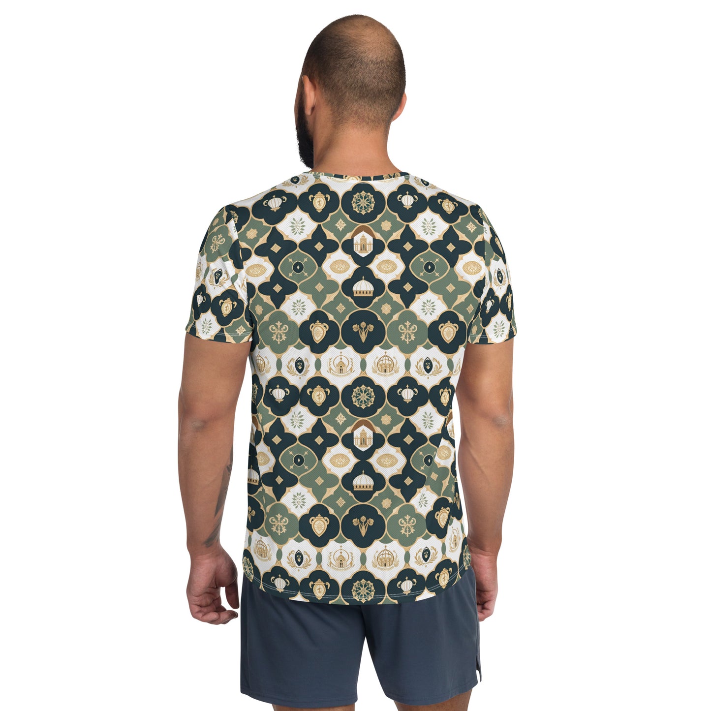 All-Over Print Men's Athletic T-shirt