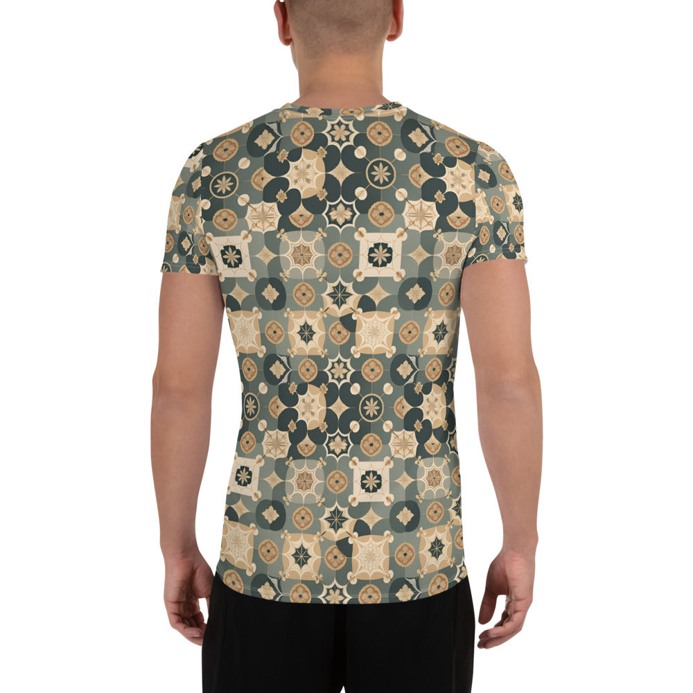 All-Over Print Men's Athletic T-shirt