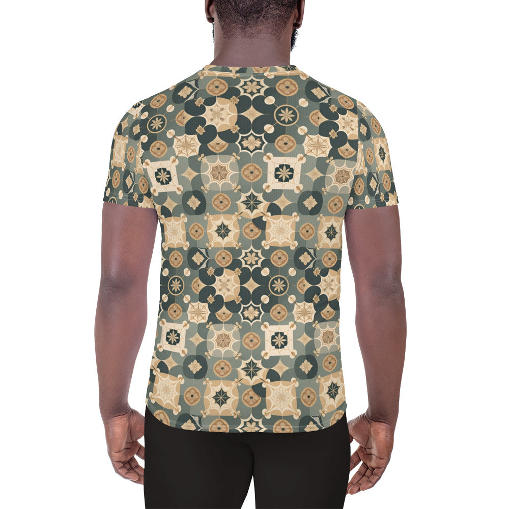 All-Over Print Men's Athletic T-shirt