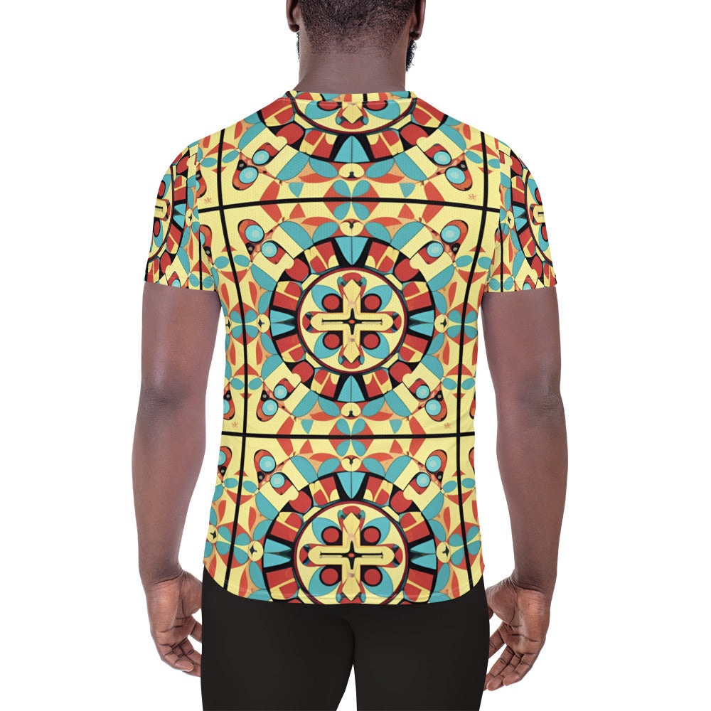 All-Over Print Men's Athletic T-shirt